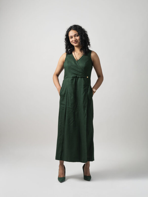 Jumpsuit 	Bottle Green - M