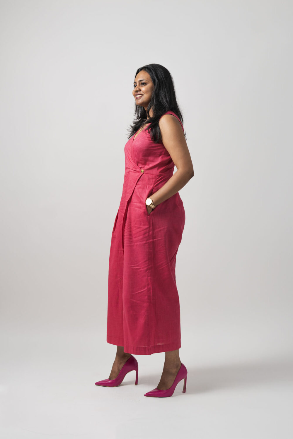 Jumpsuit Hot Pink - Image 3