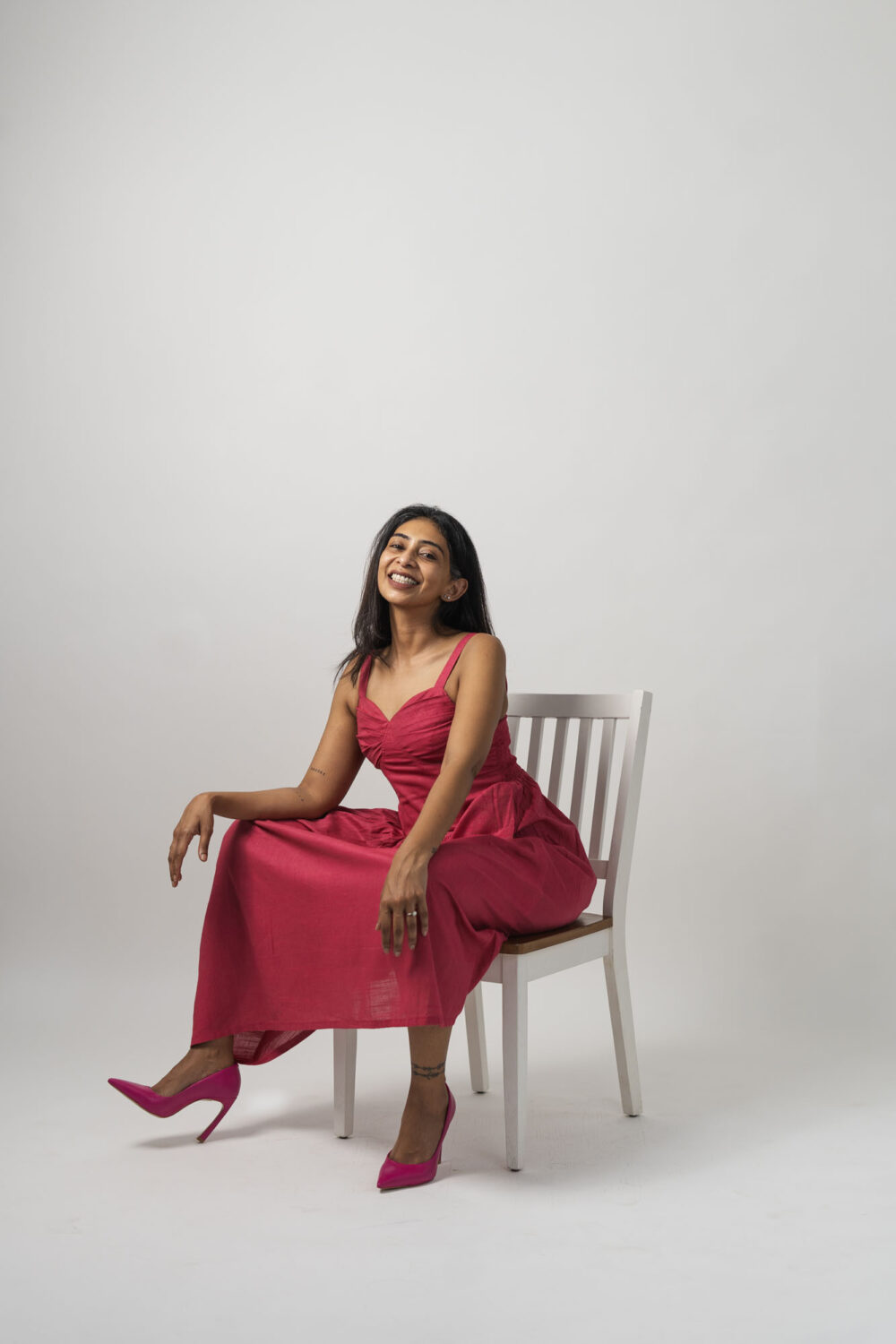 Corset Dress Hot Pink - Image 8